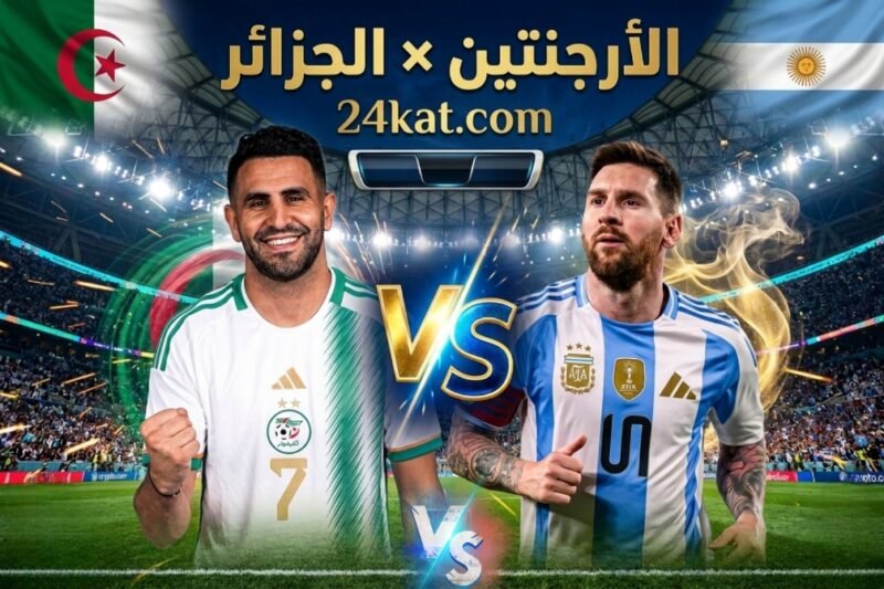 شاهد مباراة الجزائر و الأرجنتين (بث مباشر)