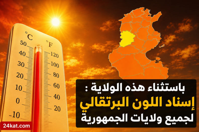باستثناء هذه الولاية : إسناد اللون البرتقالي لجميع ولايات الجمهورية