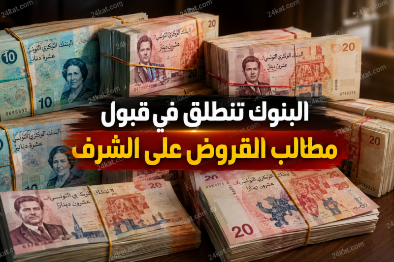 من أسبوعين إلى ثلاثة..البنوك تنطلق في قبول مطالب القروض على الشرف