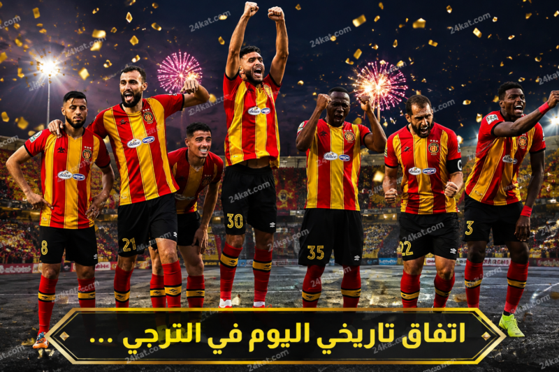 اتفاق تاريخي اليوم في الترجي …